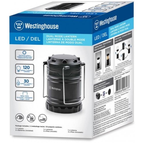 Ліхтар кемпінговий Westinghouse WF86 + 3 × AA/R6 у комплекті