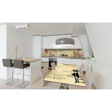 Наклейка вінілова на стіл Zatarga «Вієр» 600х1200 мм Z180787st