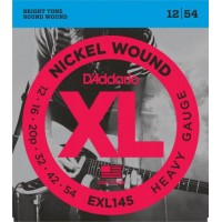 Струни для електрогітари 6 шт D'Addario EXL145 Heavy Electric Guitar Strings 12/54 Струни для електрогітари 6 шт D'Addario EXL145 Heavy Electric Guitar Strings 12/54