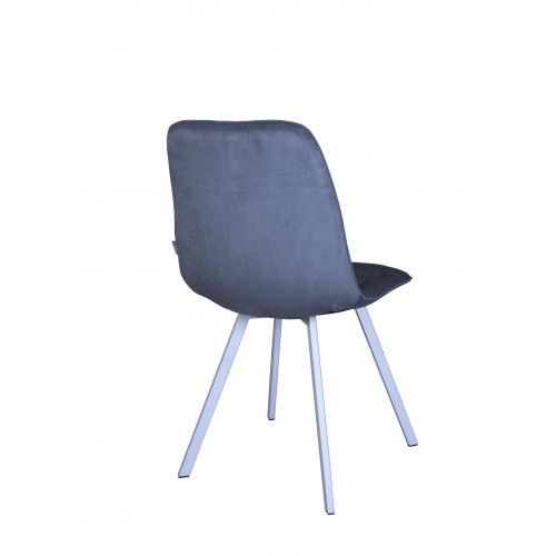 Стілець Max's furniture Бруклін 01 Білий/Серий Стілець Max's furniture Бруклін 01 Білий/Серий