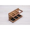 Дерев'яний органайзер для зберігання косметики ecoWalnut 190x87.5x110 мм