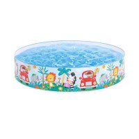 Дитячий каркасний басейн Intex 58477 «Африка», 122 х 25 см