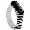 Ремінець Painted Strap для Xiaomi Mi Band 5 / 6 Zebra