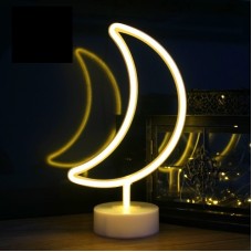 Інтер'єрний неоновий нічник Angel Місяць 33.7х16.5 см
