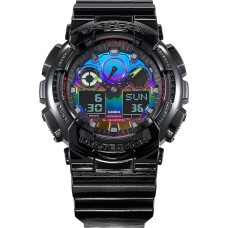 Годинник Casio G-SHOCK GA-100RGB-1AER Black