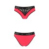 Трусики з широкою гумкою і мереживом Passion PS001 PANTIES red/black, size L в інтернет супермаркеті PbayMarket!