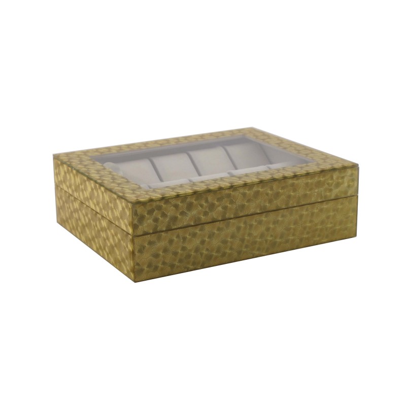 Шкатулка для зберігання годинників Craft 10PL.GLS Золотий