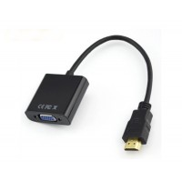 Адаптер-конвертер Tishric HDMI VGA 70091 Black