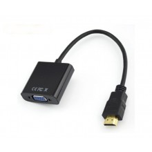 Адаптер-конвертер Tishric HDMI VGA 70091 Black