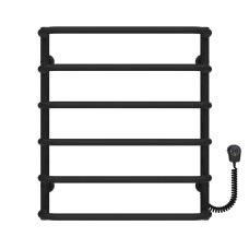 Рушникосушарка електрична Стандарт П6 400х600 Deffi Чорний EF16 (D.SS.60.40.6.E.B.R.5)