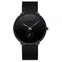 Чоловічий наручний годинник Civo Tower Black