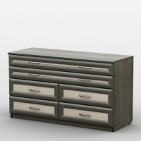 Комод Тиса Мебель АКМ-74 2 Венге Дуб молочний 90x60x120 см Комод Тиса Мебель АКМ-74 2 Венге Дуб молочний 90x60x120 см