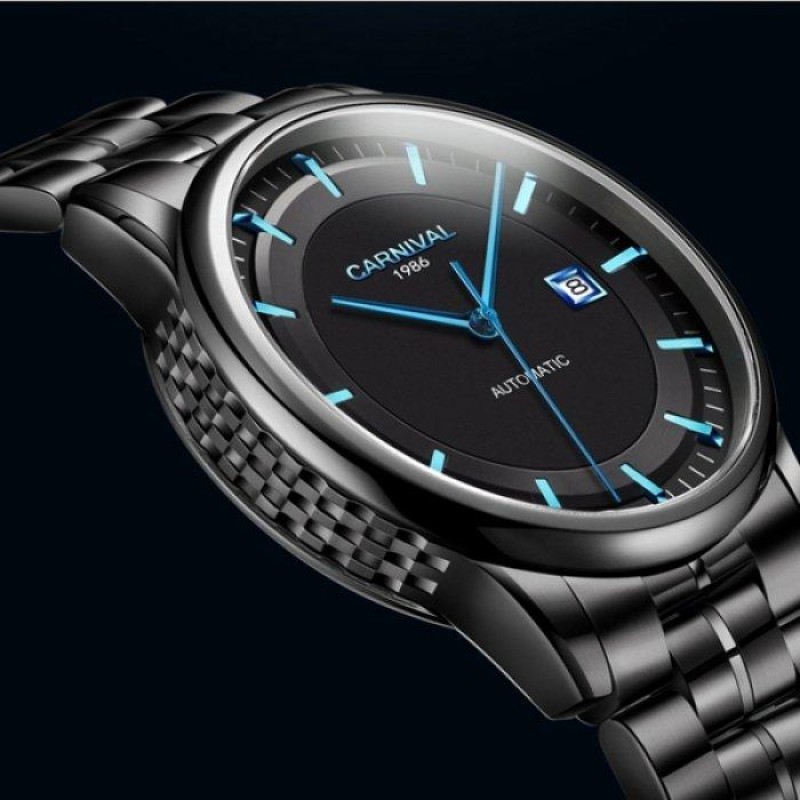 Чоловічий наручний годинник Carnival Special Чорний (1312877689)