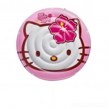 Дитячий надувний матрацик Intex 56513 Hello Kitty, 137 см (hub_uh5jw7)