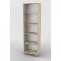 Стелаж Тиса Мебель ШС-601 Дуб сонома 205x35x60 см Стелаж Тиса Мебель ШС-601 Дуб сонома 205x35x60 см