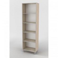 Стелаж Тиса Мебель ШС-601 Дуб сонома 205x35x60 см