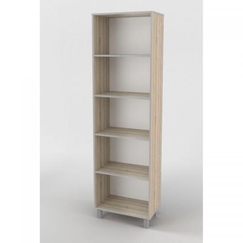Стелаж Тиса Мебель ШС-601 Дуб сонома 205x35x60 см Стелаж Тиса Мебель ШС-601 Дуб сонома 205x35x60 см
