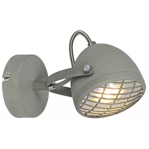 Бра Candellux Pent 19x11 см Сірий (91-67999) Бра Candellux Pent 19x11 см Сірий (91-67999)