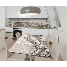 Наклейка вінілова на стіл Zatarga  