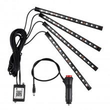 Світлодіодна стрічка для авто Inspire LED-48 Led bead Чорний