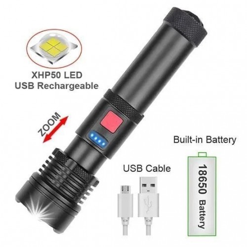 Ручний тактичний світлодіодний ліхтар акумуляторний Bailong BL-X72-P90 + ZOOM (1757257739) Ручний тактичний світлодіодний ліхтар акумуляторний Bailong BL-X72-P90 + ZOOM (1757257739)