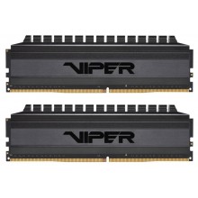 Оперативна пам'ять DDR4 16GB 2x8GB/3200 Patriot Viper 4 Blackout (PVB416G320C6K)
