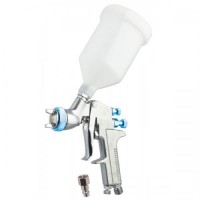 Краскопульт MASTERTOOL ПРОФІ HP ВБ 600 мл пластик Ø1.4 мм 120-170 л/хв 3.5-5.0 бар 81-8720