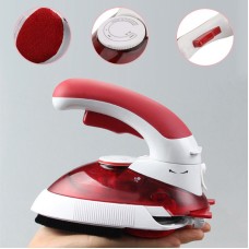 Дорожня міні праска та відпарювач для одягу 2 в 1 Hot Steamer HT-558B з поворотною ручкою 1000 Вт міні відпарювач Червоний