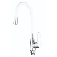 Змішувач для кухні Mixxus Elvis 014 Nut Refl White без підведення MI6309