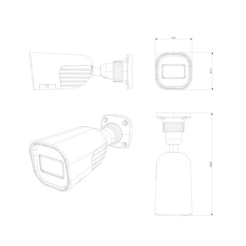 IP-відеокамера Provision ISR I4-320IPEN-36-V4 2 Мп Білий (303067) IP-відеокамера Provision ISR I4-320IPEN-36-V4 2 Мп Білий (303067)