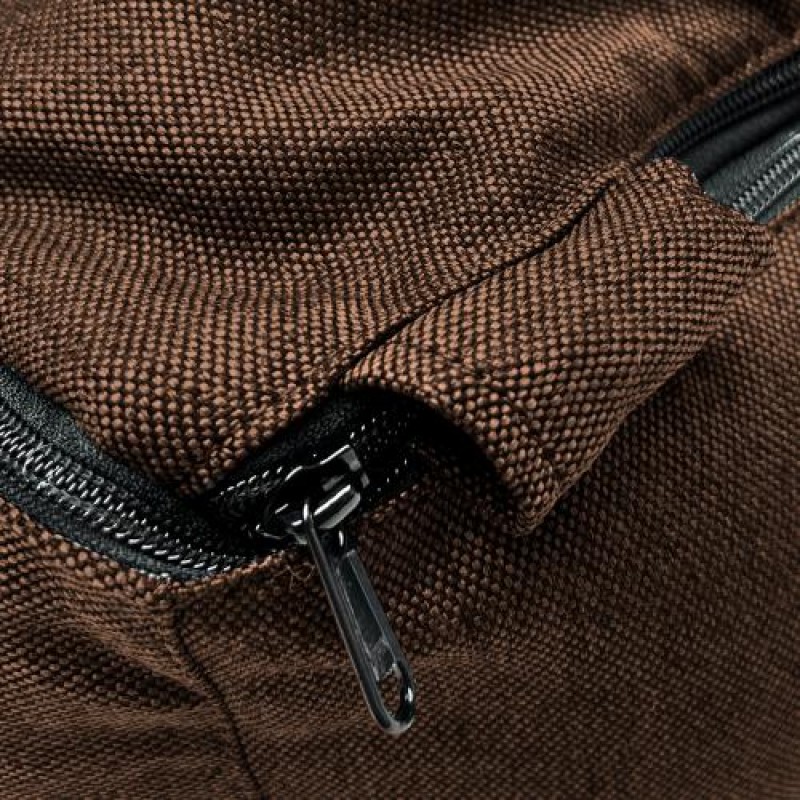 Лежак ліжко для собак всіх порід EGO Bosyak Рогожка XL 105x80 Коричневий (спальне місце для великих собак)