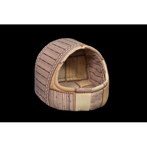 Будиночок-лежак (лежанка) для котів та собак Мур-Мяу  Будиночок-лежак (лежанка) для котів та собак Мур-Мяу