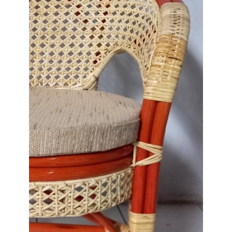 Кавовий комплект меблів Cruzo Ява Тераса Сет 2 предмети Коньяк (kt290420)