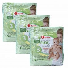 Дитячі підгузники Kruidvat Pure & Soft 3 (4-9 кг) 84 шт