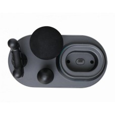 Докстанція для масажера Booster Lightsaber Mini 2500 mAh Сірий (1962000561)