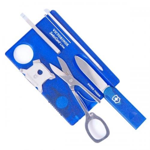 Набір Victorinox SwissCard Lite Синій (0.7322.T2) Набір Victorinox SwissCard Lite Синій (0.7322.T2)