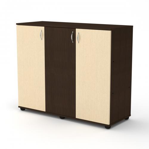 Комод для речей Компанит 3Д Венге комбі (kom-200) Комод для речей Компанит 3Д Венге комбі (kom-200)