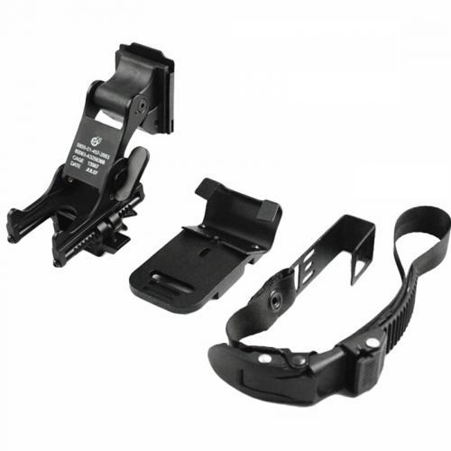 Тактичний комплект для кріплення на шолом MICH для NVG PVS-14 PVS-7 для швидкого знімання Чорний Тактичний комплект для кріплення на шолом MICH для NVG PVS-14 PVS-7 для швидкого знімання Чорний