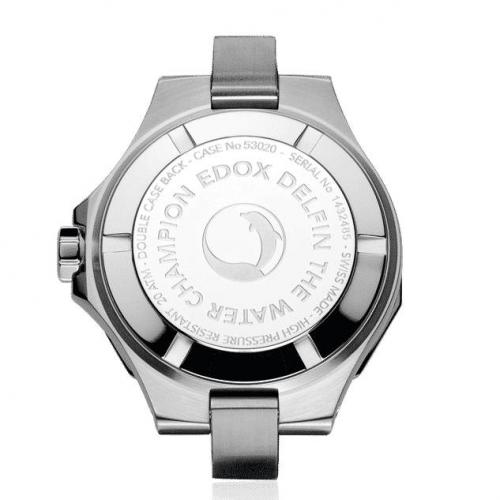 Годинник Edox Delfin Diver Date Lady 53020 3M NANND Годинник Edox Delfin Diver Date Lady 53020 3M NANND
