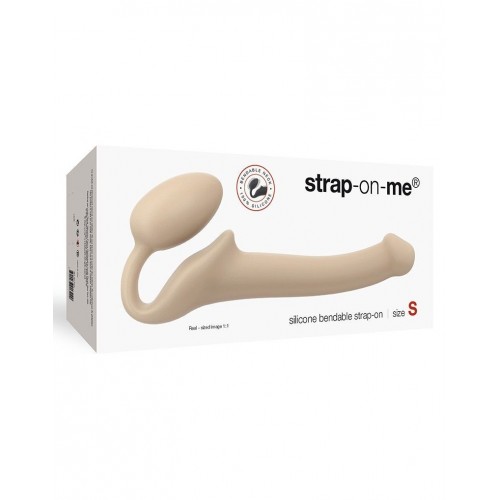 Безремінний страпон Strap-On-Me Flesh S, повністю регульований, діаметр 2,7см в інтернет супермаркеті PbayMarket!