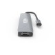 USB-хаб XON SmartHub 6 в 1 SD/TF + Type-C + USB3.0 + 2хUSB2.0 Сірий (UHCHP062322G 5139)