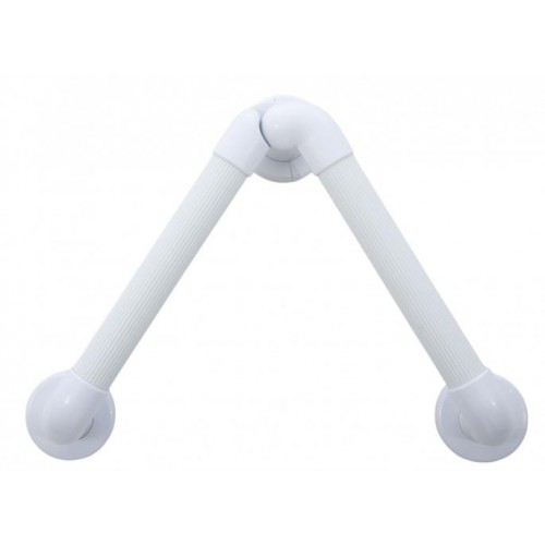 Поручень пристінний кутовий пластиковий MED1 SC6195AN Білий