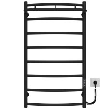 Рушникосушарка електрична Класік N П8 500х900 Deffi Чорний JD03 (C.KN.90.50.8.E.B.R.1)