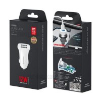 Автомобільний зарядний пристрій WK WP-C35 (2USB) White (6941027616468) Автомобільний зарядний пристрій WK WP-C35 (2USB) White (6941027616468)