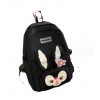 Рюкзак шкільний для дівчинки Hoz Rabbit 5 в 1 (рюкзак, шоппер, пенал, сумочка, гаманець) Чорний (SK001671) в інтернет супермаркеті PbayMarket!