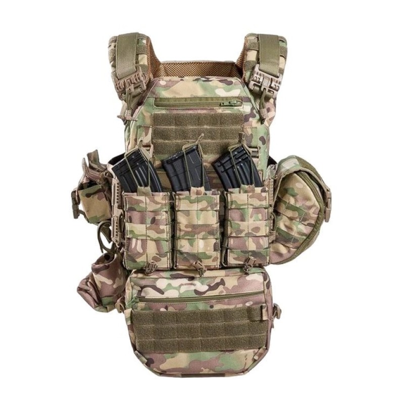 Плитоноска з підсумками без плит No Brand One Size Мультикам (2013925894)