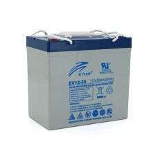 Тяговий акумулятор Ritar EV12-55 12V 55Ah M5