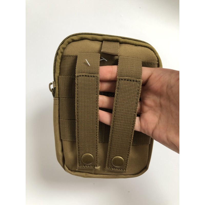 Тактична сумка на пояс органайзер Military 18х13х3 см Койот
