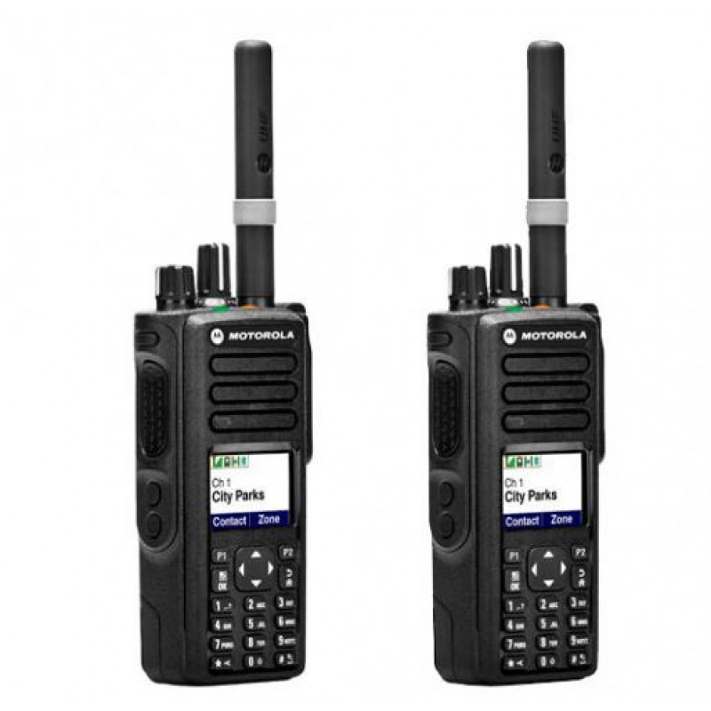 Радіостанція цифрова Motorola MotoTRBO DP4800 VHF AES-256 шифрування 2 шт (569)