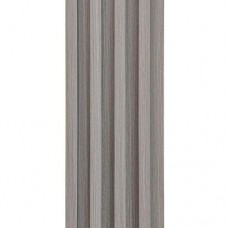 Декоративна стінова рейка Sticker Wall WPC Сірий 160x3000x23 мм (SW-00001528)
